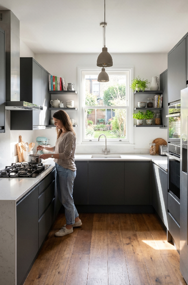 U-Shaped Kitchen